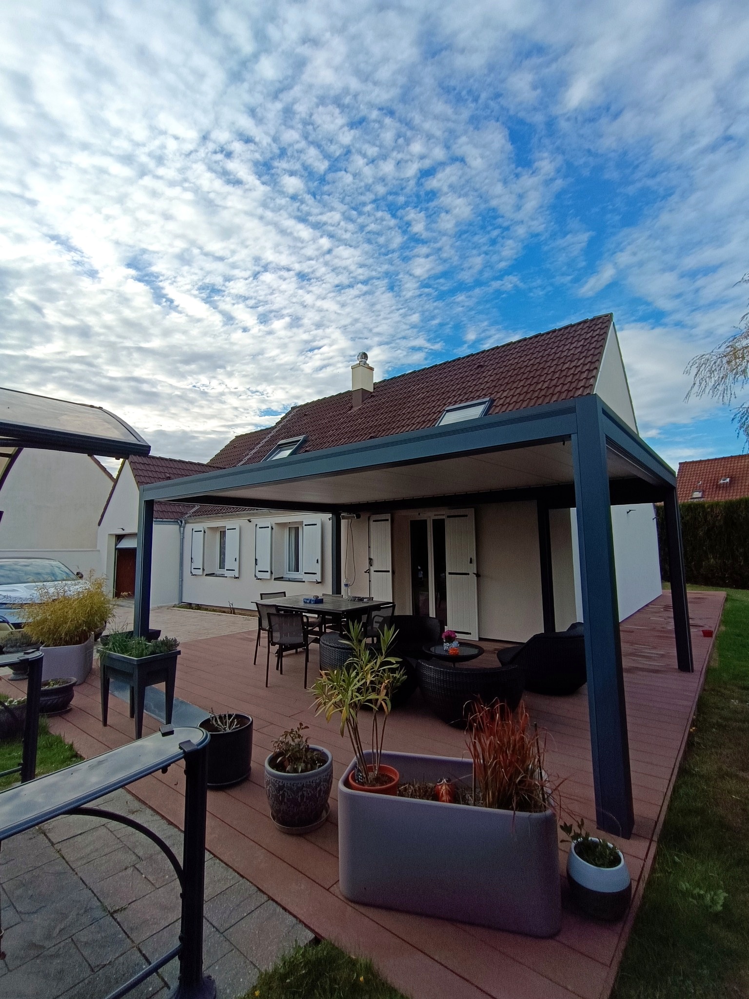 Réalisation MSS — terrasse et aménagement extérieur